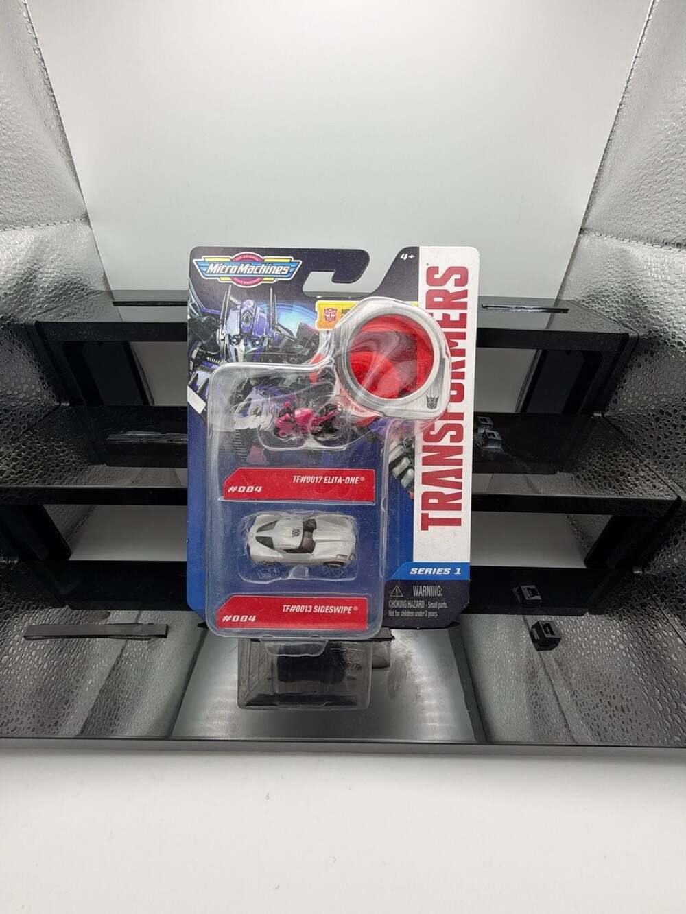 Micro Machines Transformers #004 Elita-One & Sideswipe Series 1 2-Pack